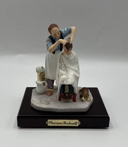Figura Norman Rockwell Shear Agony de Gorham edición limitada coleccionable #2115 - Imagen 1 de 8