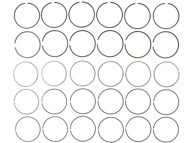 Juego de anillos de pistón Mahle 62XSCW79 para camioneta Isuzu Rodeo 1991 1992 1993 1994 Foto 1 de 1