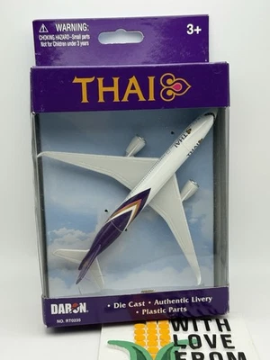 Avión de juguete fundido a presión Thai Airlines Airbus A350 Daron RT0235 nuevo Foto 1 de 4