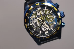 INVICTA Aviator Men 45mm Stainless Steel Blue Blue dial VK63A Quartz 41693 - Picture 1 of 6