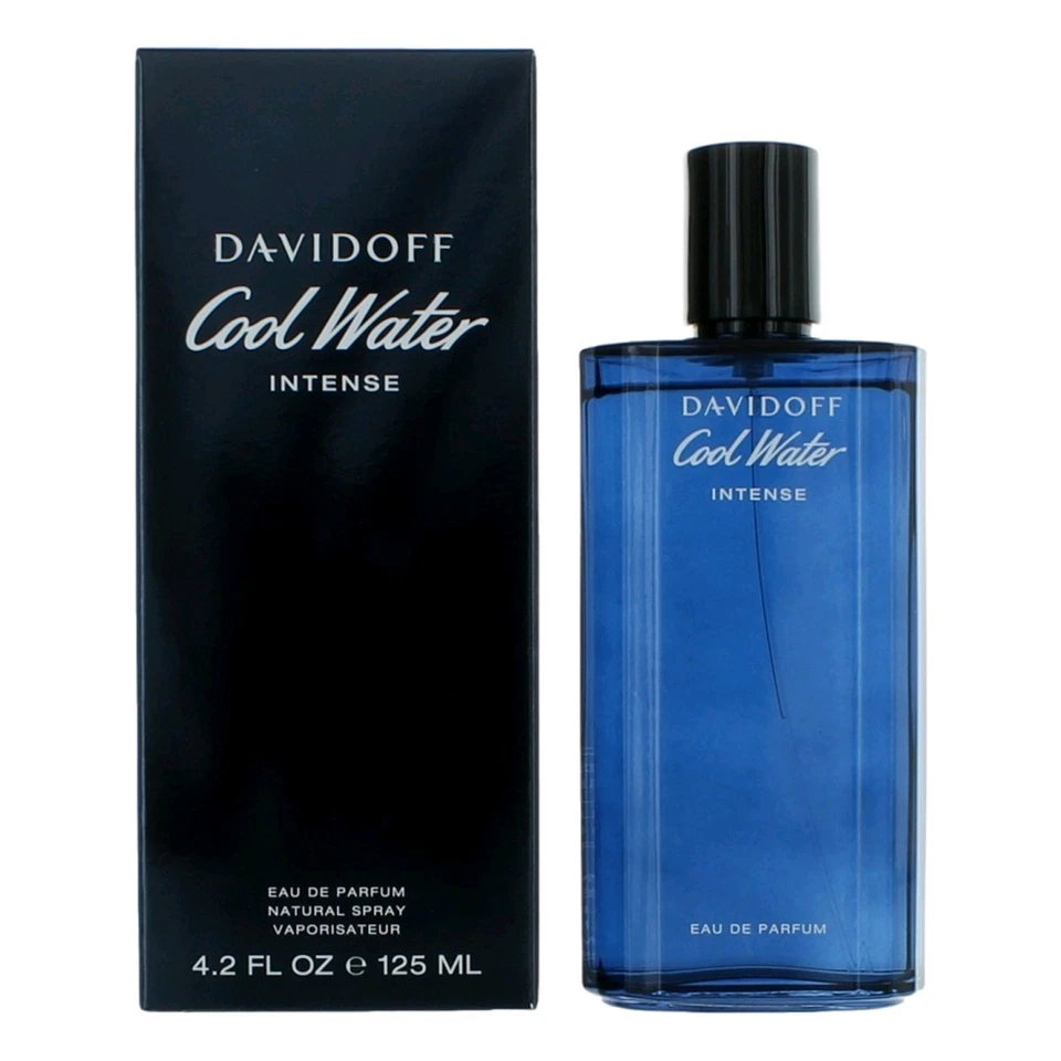 Cool Water Intense de Davidoff, 4,2 OZ eau de parfum spray para hombres Foto 1 de 1