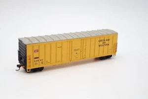 HO Scale Green Bay & Western GBW 22006 50’ Insulated Boxcar Model Train Freight - Picture 1 of 6