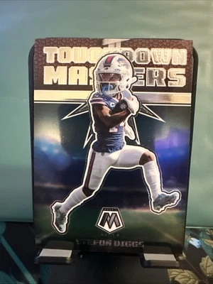 2022 Panini Mosaic - Touchdown Masters Stefon Diggs #TD-19 - Image 1 of 2
