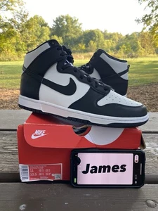 Nike Dunk High Negro Blanco DD1399105 Talla 11 Hombre DS NUEVO. Caja dañada - Imagen 1 de 6