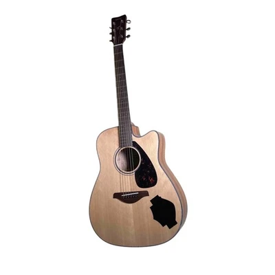 Yamaha FGX800C Natural Acoustic Electric 6String 20Fret Right-Handed Guitar 1294 - Image 1 of 4