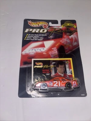 Hot Wheels Pro Racing 1997 primera edición NASCAR Michael Waltrip #21 y Daytona 500 Foto 1 de 2