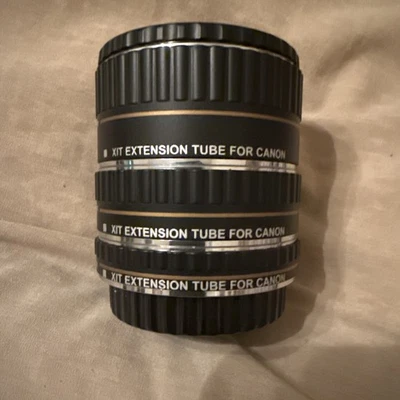 Tubos de extensión de enfoque automático compatibles con Canon Xit, 3 piezas Foto 1 de 3