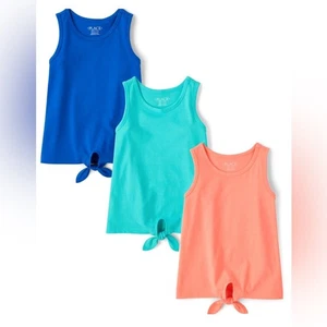 The Children’s Place XS/Size 4 Sleeveless Tank Lot (set of 3) - Picture 1 of 11
