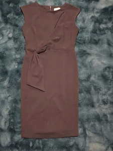 Calvin Klein Size 4 Black Dress Professional - Picture 1 of 10