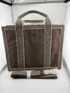 Eric Javits New York Lil Côte d’Azur Tote Cocoa - Picture 1 of 5
