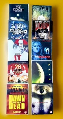 DVD Job Lot Horror Sci-Fi Action Adventure Epic Movies Drama Fantasy Film BUNDLE - Image 1 of 4