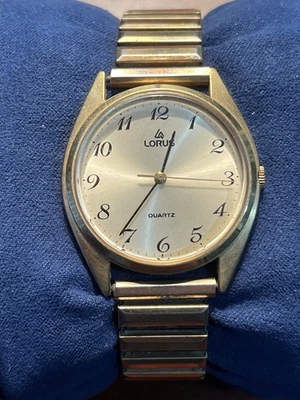 Reloj Hombre Cuarzo Tono Dorado LORUS Y561-8070 - Batería Nueva Foto 1 de 4