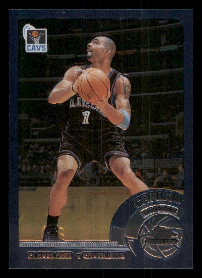 2002-03 Topps Chrome #127 Carlos Boozer RC - Image 1 of 2