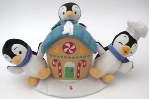 Hallmark Gingerbread Plush Penguins Treat w/ Sound and Motion 2021 Tested Works! - Picture 1 of 16