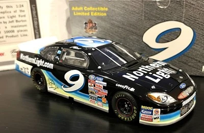 Jeff Burton #9 NorthernLight.com Equipo Calibre Preferido 1/24 Banco 2000 Roush 504 Foto 1 de 4