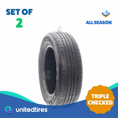 Conjunto de (2) Usado 225/65R17 Nexen N'Priz AH5 102T - 7.5/32 - Imagem 1 de 4