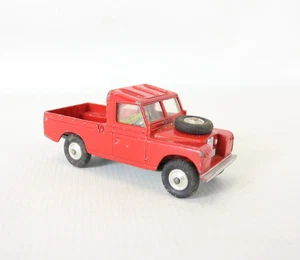 CORGI TOYS Red Land Rover 109" W.B Pickup Truck Diecast Toy Car Vintage - MWD - Picture 1 of 9