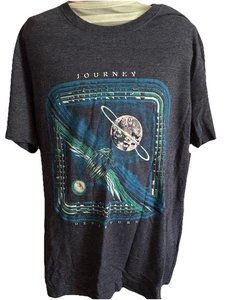 Mens Journey Lucky š Brand Short Sleeve Tee Size Medium Blue - Picture 1 of 6