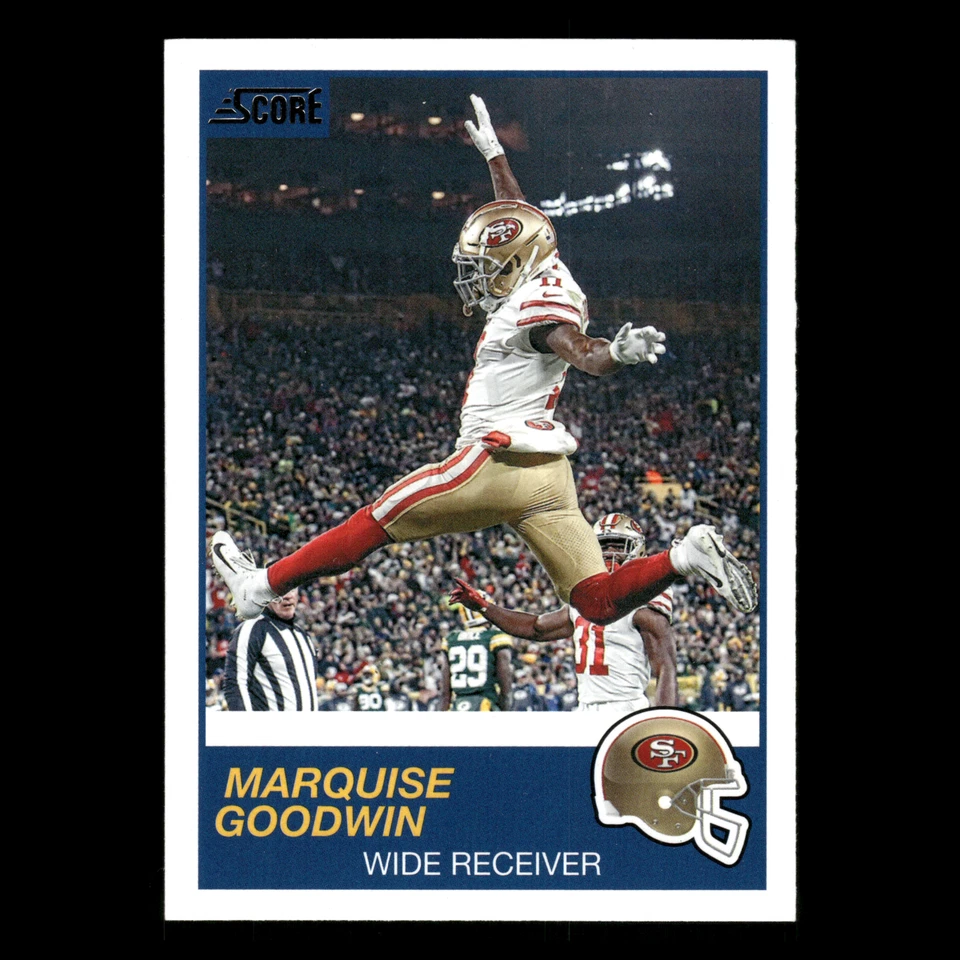 Marquise Goodwin #309 2019 Score San Francisco 49ers Football Card NFL - Image 1 of 3