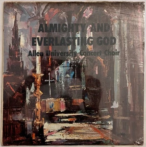 ALLEN UNIVERSITY Almighty & Everlasting God PRIVATE PRESS soul gospel SEALED lp - Imagen 1 de 2