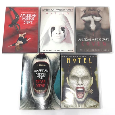 American Horror Story Seasons 1-5 1 2 3 4 5 Hotel Freak Show Coven Asylum - Изображение 1 из 4