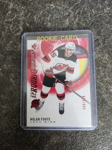 2020-21 SP Rookie Authentics Red 499/799 Nolan Foote Card# 126 - Picture 1 of 2