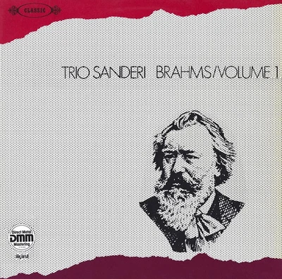 BRAHMS 2 Trios SANDERI TRIO HEMKEMEIER Violin BUCKER Piano GROTE Cello TELDEC LP - Image 1 of 3