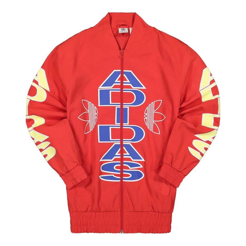 Chaqueta cortavientos Adidas Originals Trefoil Moments Wind.Rdy en rojo vivo. - Imagen 1 de 4