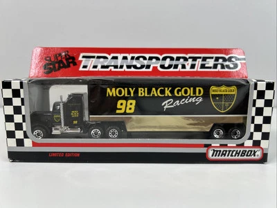 Matchbox Transporters 1/64 Moly Black Gold Racing #98 Jimmy Spencer - Image 1 of 3