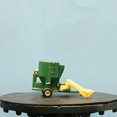 ERTL - JOHN DEERE - ALIMENTADOR DE GRANOS - CON 2 ACCESORIOS - FUNDIDO A PRESIÓN - ESCALA 1:64 Foto 1 de 3