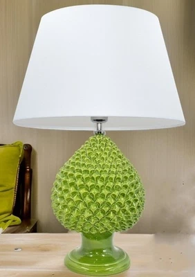 Lampade da Tavolo Salone Ceramica di Caltagirone Lampada Pigna Siciliana  Grande - Immagine 1 di 3