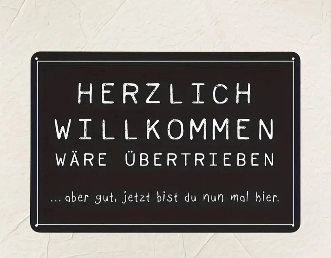 WOSTOD Vintage Metallschilder „Hirsch-Crossing“ – 5 Stück, 12,7 X 25,4 Cm, Für Wanddekoration Im Landhausstil