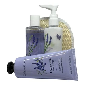 Crabtree & Evelyn Lavender Handcreme 100g + Body Wash + Lotion 4 Stück Geschenkset - Bild 1 von 3