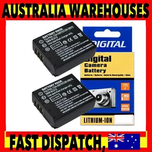 2-PACK Premium Battery For Panasonic Lumix DMC-TZ5 DMC-TZ11 DMC-TZ15 DMC-TZ50 AU - Picture 1 of 1
