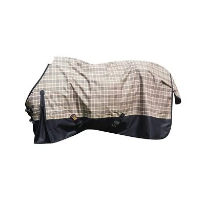 Turnout Sheet for Horses Black Label - Size 76 Plaid - Image 1 of 2