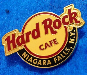 NIAGARA FALLS NY RED LINE CIRCLE CLASSIC 4LC LOGO OVAL HOLO Hard Rock Cafe PIN - Picture 1 of 1