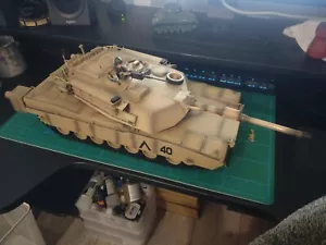 Tanque Abrams M1A1 BBI Elite Force escala 1:18 RARO COLECCIONABLE - Imagen 1 de 6