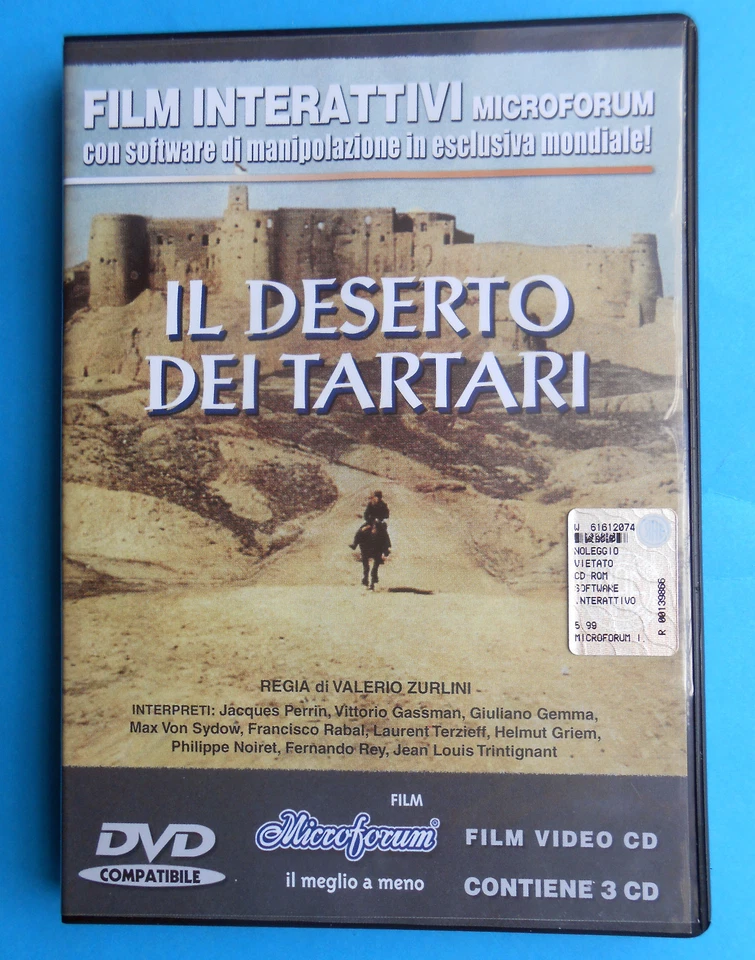 DVD Movies The Desert Of Tartars Giuliano Gemma Vittorio Gassman Max Von Sydow - Image 1 of 1