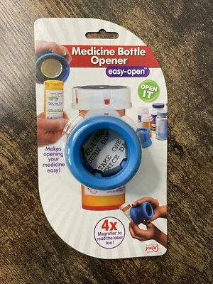 Jokari Prescription Bottle Cap Opener Magnifier & Medline Pill Splitter NEW - Image 1 of 3