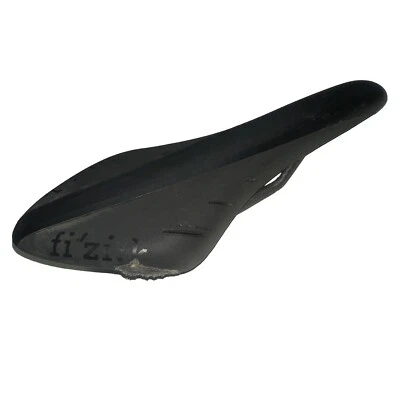 Sillín Fizik Arione R1 negro 130 mm de ancho rieles trenzados de fibra de carbono ligero Foto 1 de 4