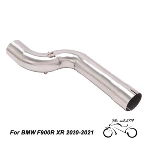 For BMW F900R F900XR 2020-21 Exhaust Mid Link Connect Pipe Slip on 51mm Muffler - Bild 1 von 5