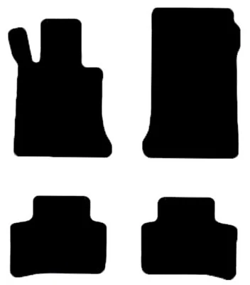 Alfombrillas alfombrillas MERCEDES BENZ GLK 2013 2014 AJUSTE PERSONALIZADO 3 COLORES DISPONIBLES Foto 1 de 3