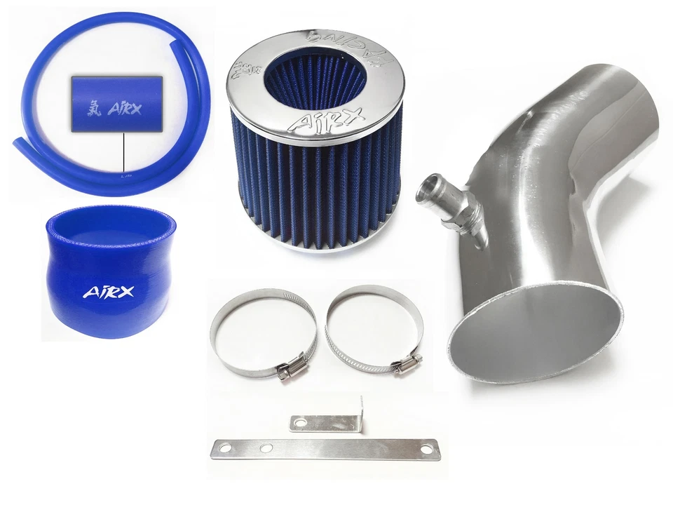 Kit de sistema de admisión de aire AirX Racing azul para Kia Soul 2012-2015 2,0 L L L4 + filtro Foto 1 de 1