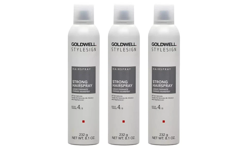 Goldwell  StyleSign Strong Hairspray  #4   8.1 oz    Pack of 3 - Image 1 of 2
