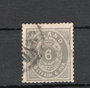 ISLANDIA, YV # 6 A, USADO - Imagen 1 de 1