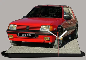 AUTO PEUGEOT 205 GTI -03, AUTO IN OROLOGIO MINIATURA - Picture 1 of 1
