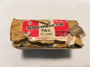 (10) Fusible semiconductor Buss FWX 10 amperios 250 voltios - Imagen 1 de 5