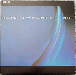 TOSHIKO AKIYOSHI-LEW TABACKIN BIG BAND – INSIGHTS LP 33 RPM VINYL -EX CONDITION - Picture 1 of 4
