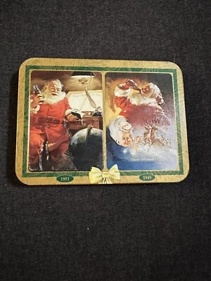 coca cola christmas playing cards - Image 1 of 4