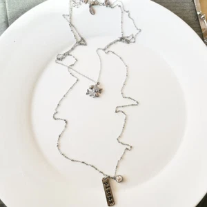 Nuova collana Express Pesci doppio filo regalo moda donna festa festa gioielli - Foto 1 di 3